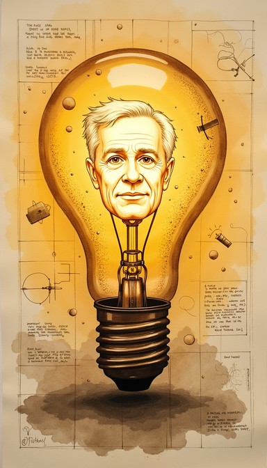 Free Illuminated Inventive Mind Image - Watercolor, Invention ...