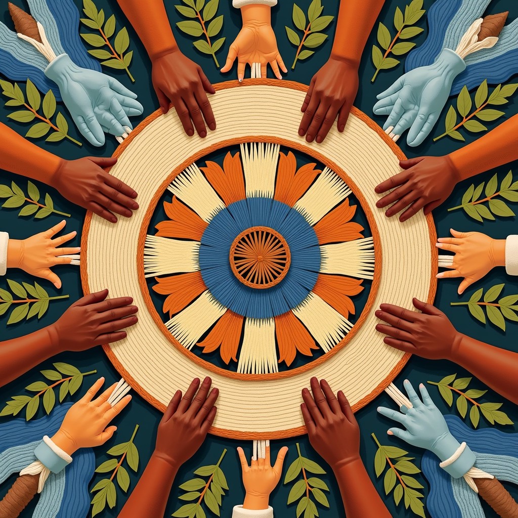 Free Hands Creating Together Image - Hands, Community, Weaving ...