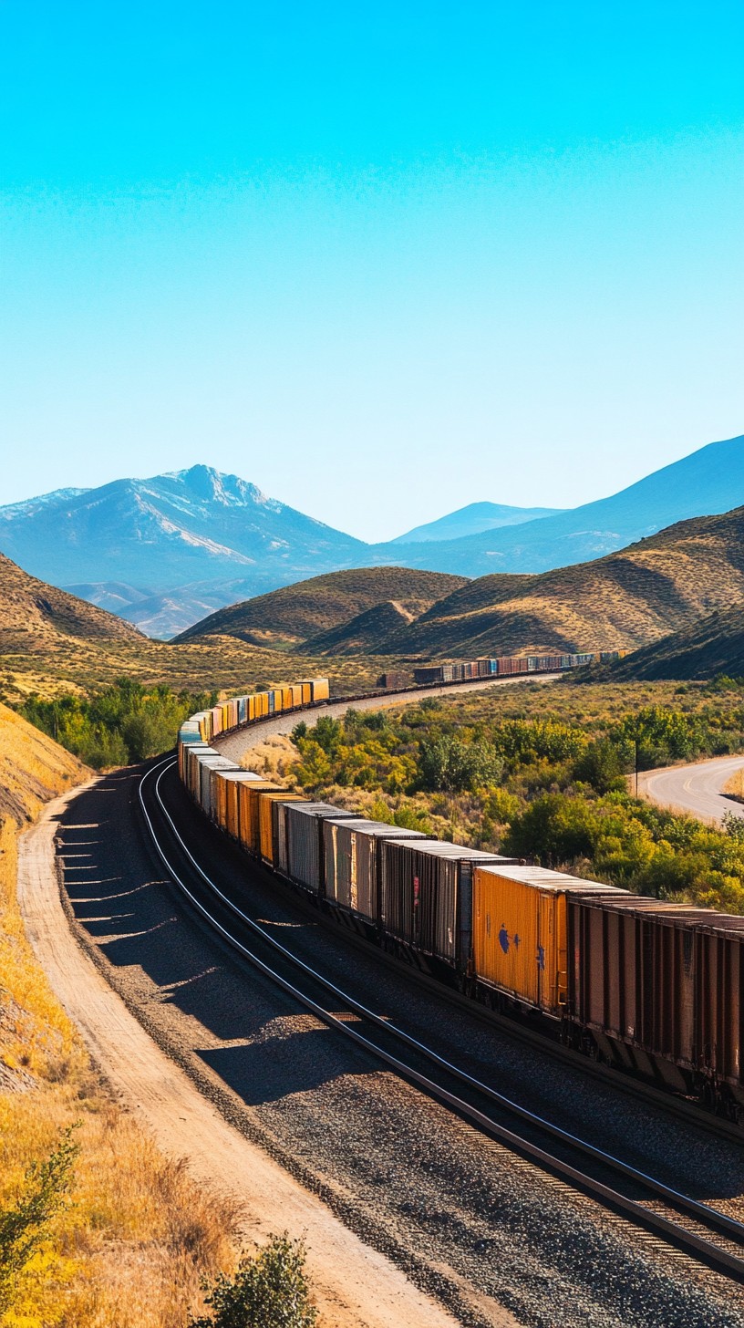 Free Curving Train Tracks Image - Train, Mountains, Railroad | Download ...