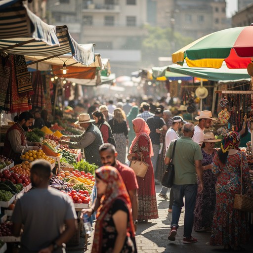 Free Vibrant Market Scene Image - Marketplace, Bustling, Colorful ...
