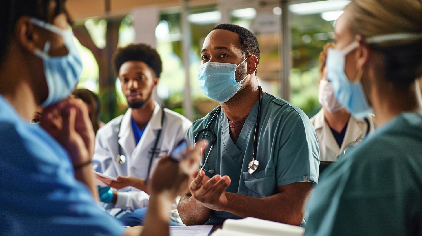 Free Healthcare Team Meeting Image - Healthcare, Professionals, Team ...