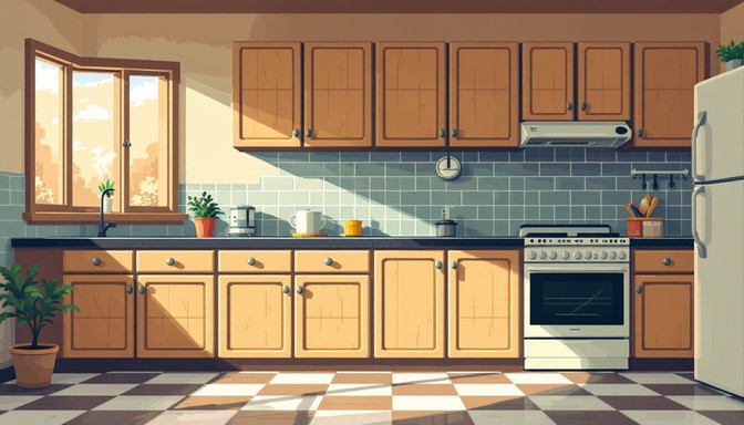 Free Cozy Pixel Kitchen Image - Pixel, Kitchen, Retro | Download at ...