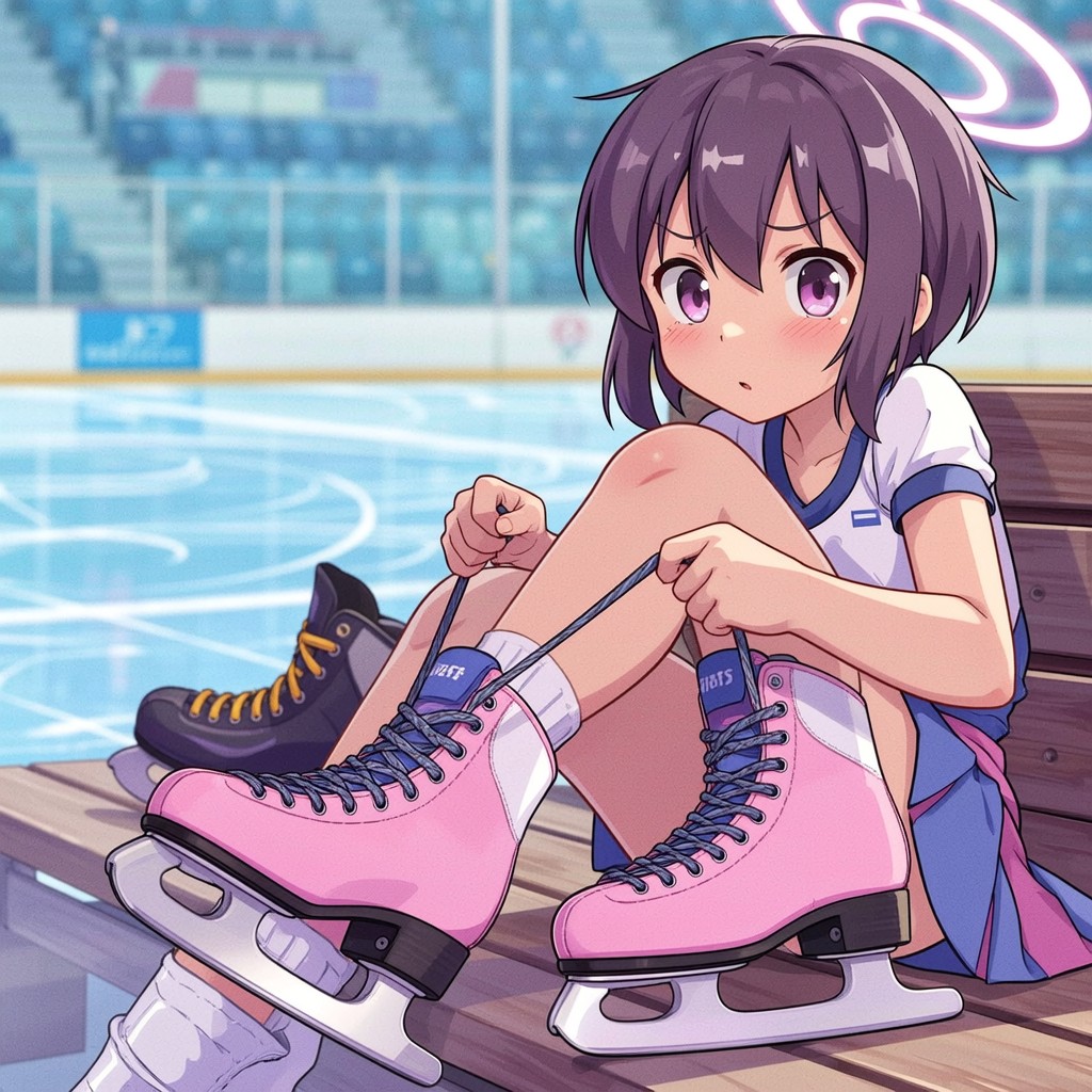 preparing-pink-skates-