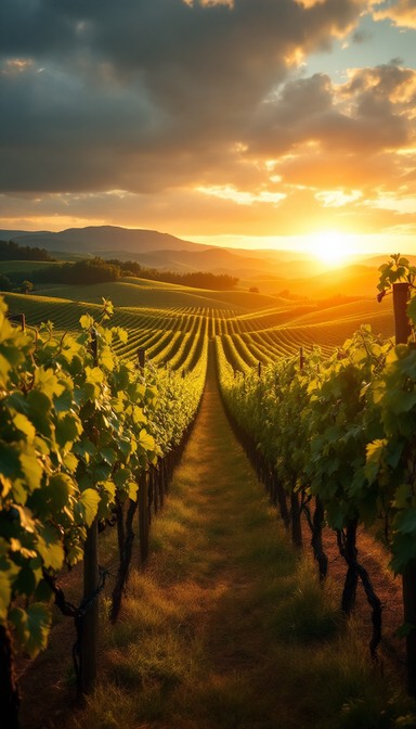 Free Golden Vineyard Sunset Image - Vineyard, Sunset, Wine | Download ...