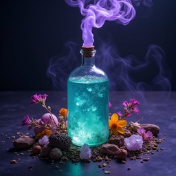 Free Enchanted Teal Elixir Image - Potion, Magical, Teal | Download at ...