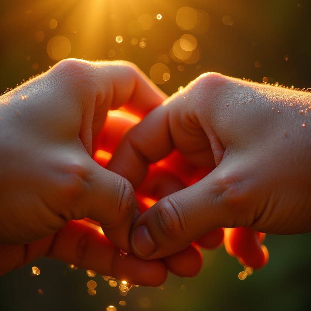 Free Golden Touch Moment Image - Hands, Touch, Connection | Download at ...
