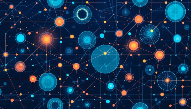 Free Connected Network Design Image - Abstract, Network, Geometric ...
