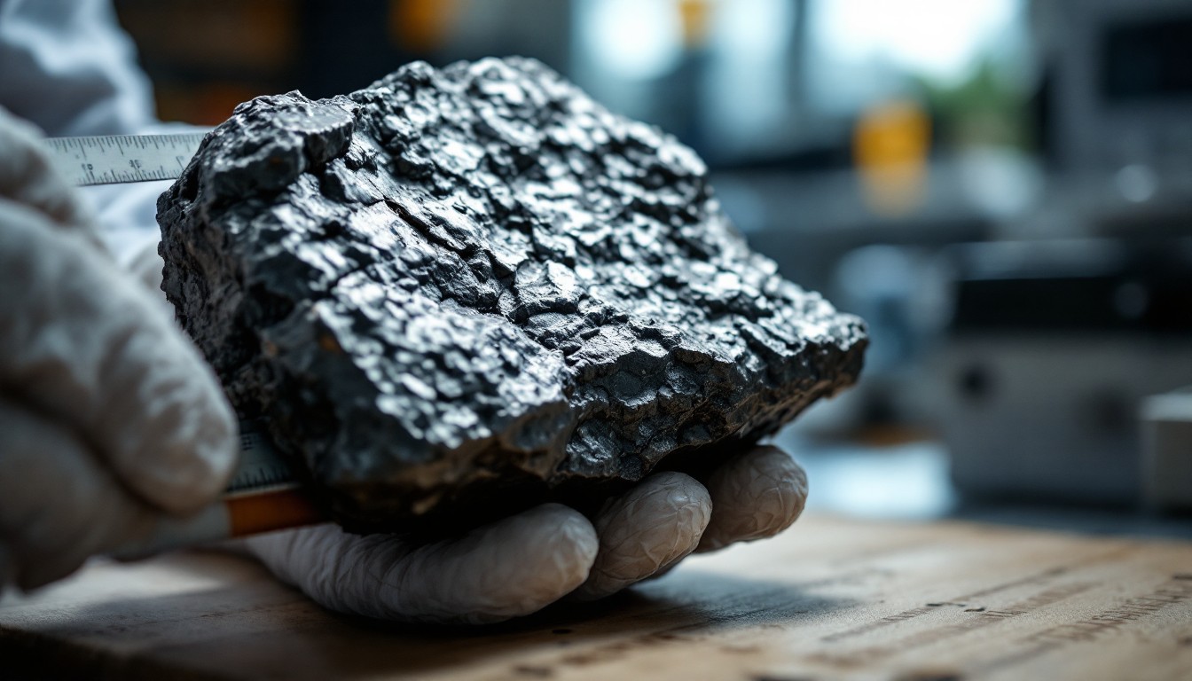 Free Space Rock Analysis Image - Meteorite, Asteroid, Laboratory ...