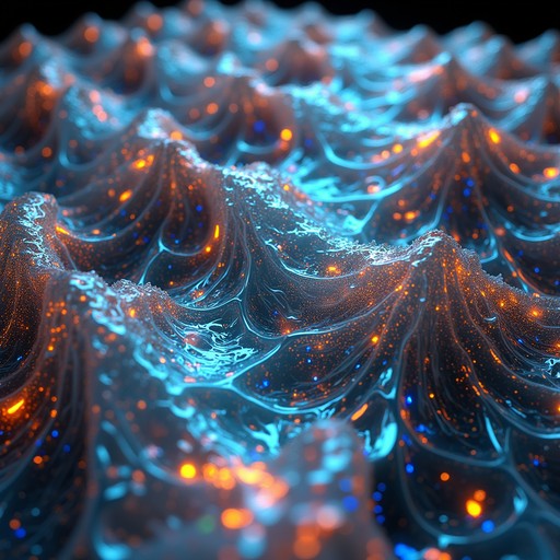Wave Based Structures Free Luminous Quantum Waves Image - Holographic, Luminescent, Prismatic ...