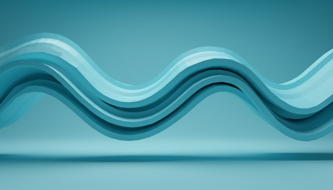 Turquoise Solid Color Wave Design Free Turquoise Wave Flow Photo - Turquoise, Abstract, 3d | Download at ...