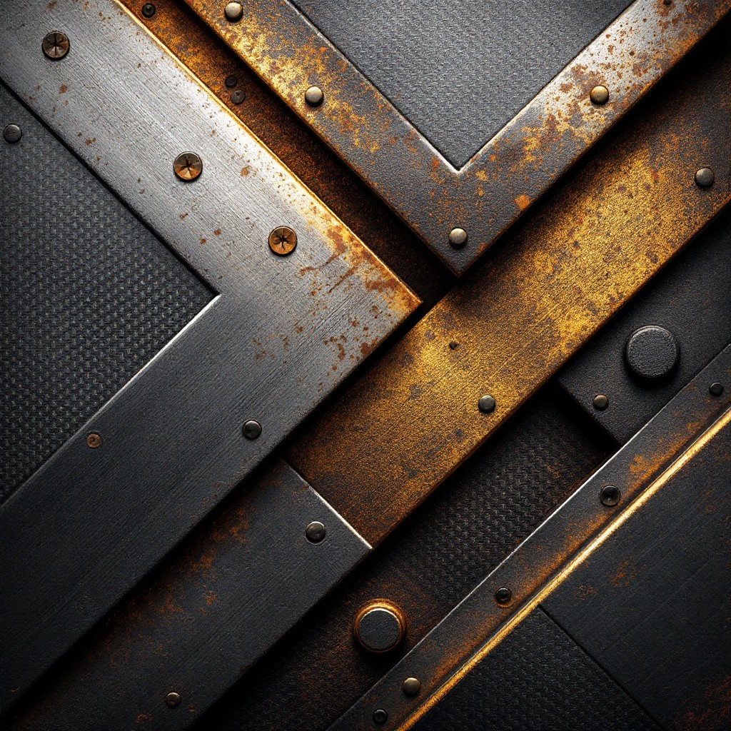 Metallic Design Style Free Metal Meets Design Image - Industrial, Geometric, Metal | Download ...