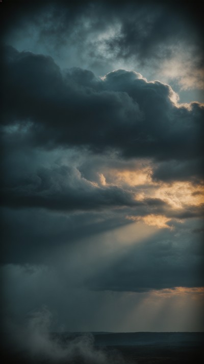 Free Golden Storm Light Image - Storm, Clouds, Cloudscape | Download at ...