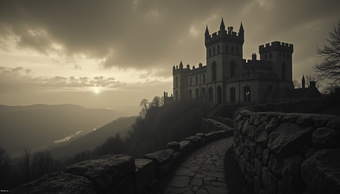 Free Ancient fortress twilight Image - Castle, Gothic, Medieval ...