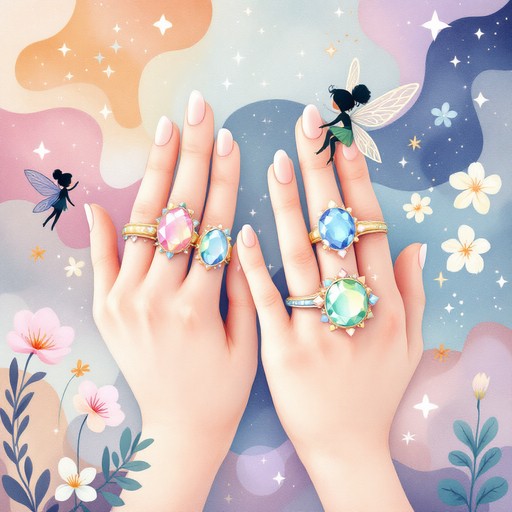 Cute Magic Rings Free Magical Fairy Rings Image | Download at StockCake