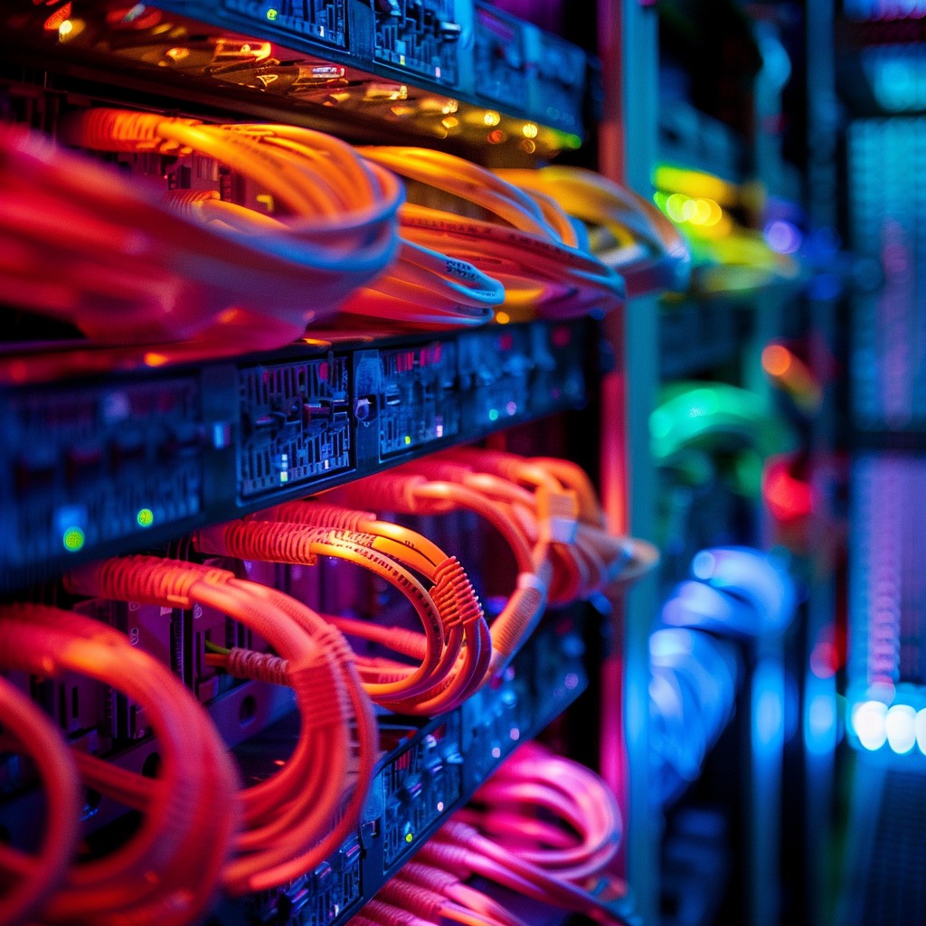 Network Cub Free Vibrant Network Hub Image - Technology, Data, Network | Download ...