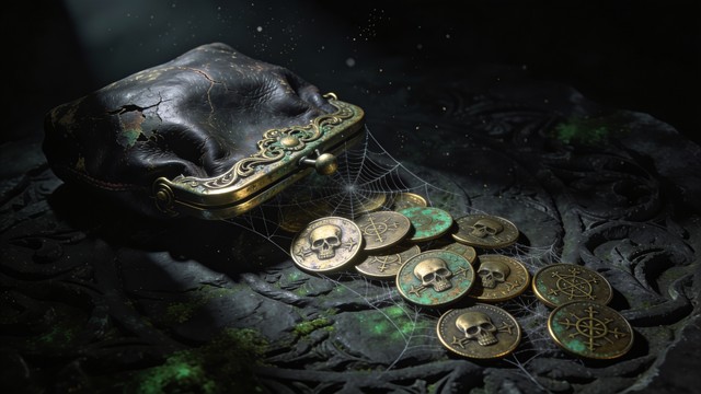 Free Cursed Treasure Awaits Image - Gothic, Treasure, Coins | Download ...
