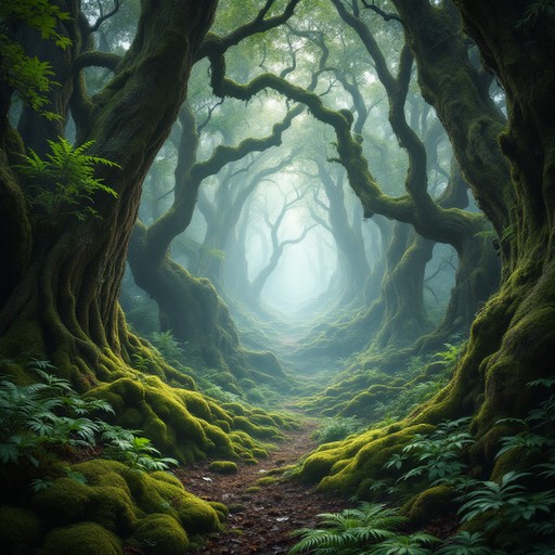 Free Mystical Forest Path Image - Forest, Misty, Trees | Download at ...