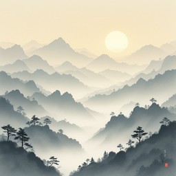 Free Misty Mountain Dawn Image - Mountains, Mist, Sunrise | Download at ...