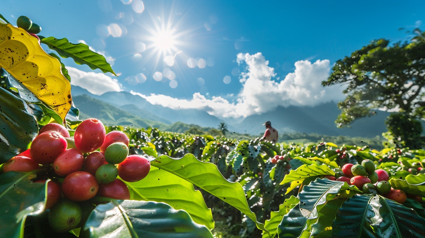 Free Coffee Farm Sunshine Image - Sunshine, Coffee, Farm | Download at ...