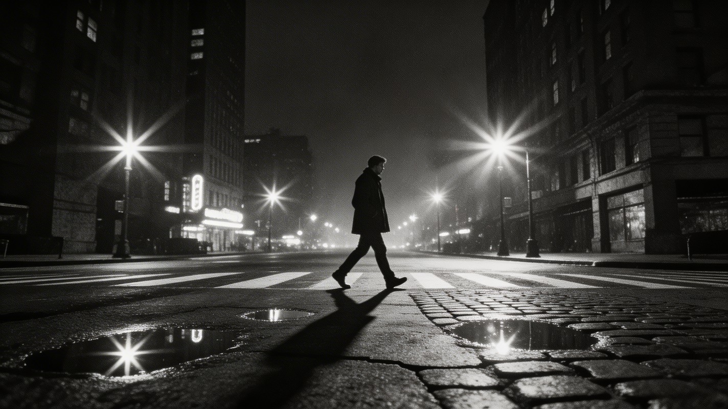 Free Rainy City Noir Image - Noir, Urban, Night | Download at StockCake