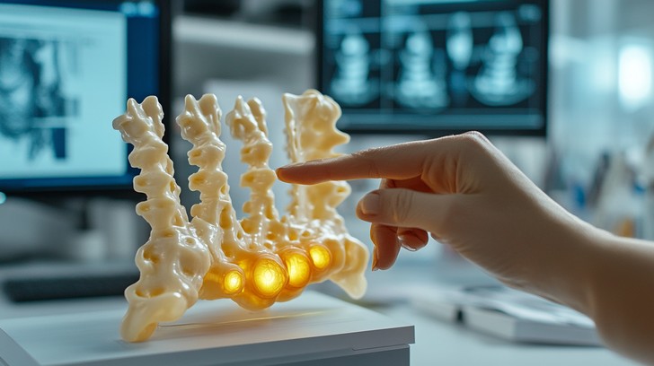 Free Spinal consultation demonstration Image - Spinal, Model, Medical ...