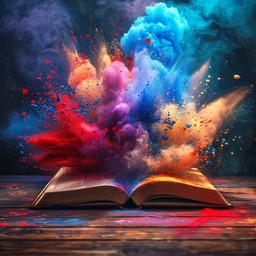 Free Imaginative Colorful Explosion Image - Colorful, Explosion, Book ...