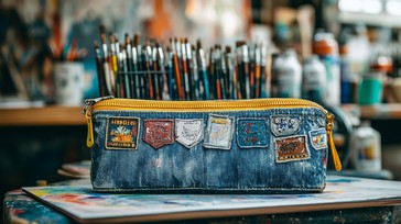 Free Colorful pencil case Image - Artistic, Colorful, Creative ...