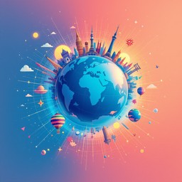 Free Global Anime World Image - Anime, Manga, Earth | Download at StockCake