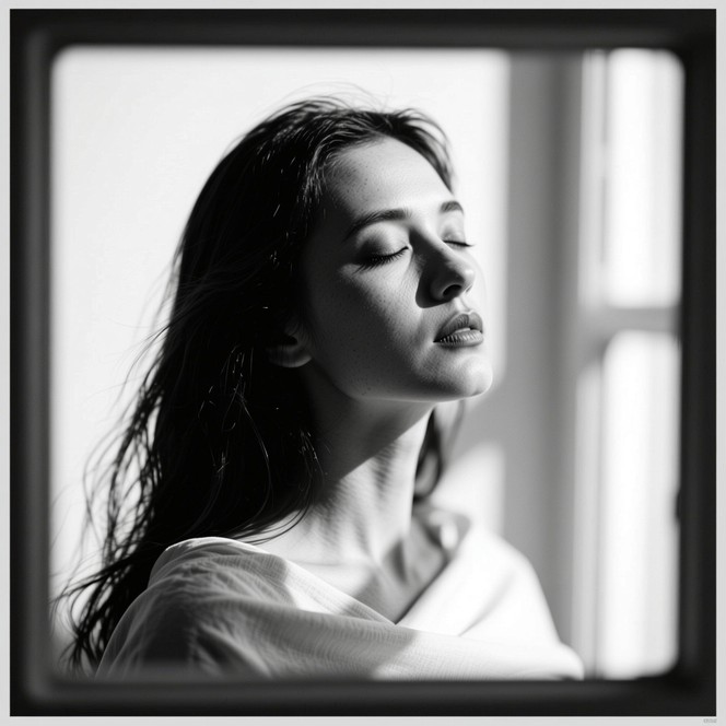 Free Peaceful Inner Reflection Image - Woman, Portrait, Contemplation ...