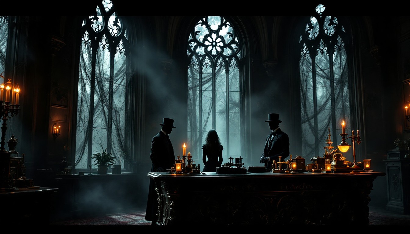Free Gothic Service Counter Image - Gothic, Victorian, Candlelight ...