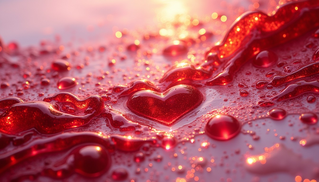 Free Liquid Heart Essence Image - Heart, Red, Liquid | Download at ...