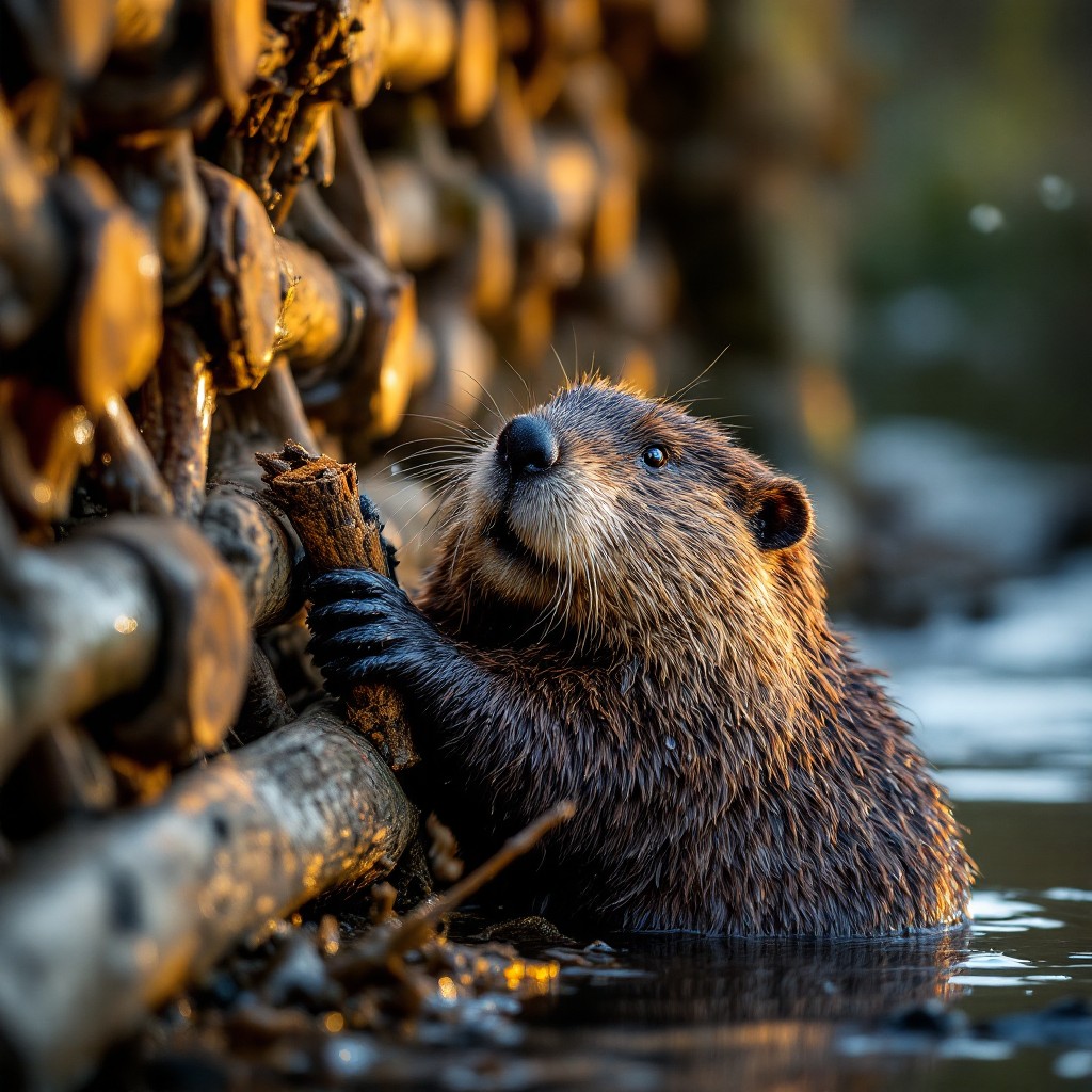 Master Beaver Free Nature's Master Builder Image - Beaver, Dam, Construction ...