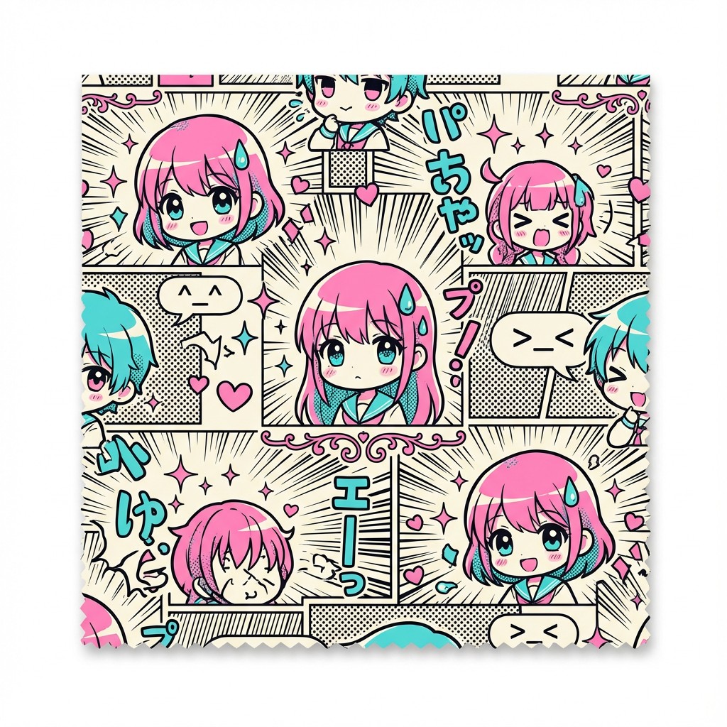 Free Kawaii Anime Pattern Image - Anime, Manga, Chibi | Download at ...