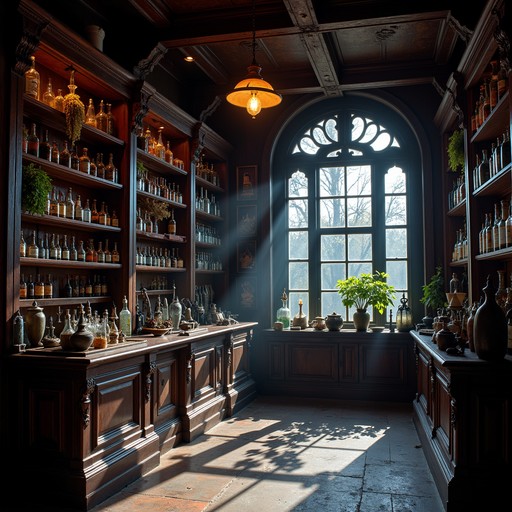 Free Gothic Potion Shop Image - Apothecary, Gothic, Sunbeams | Download ...