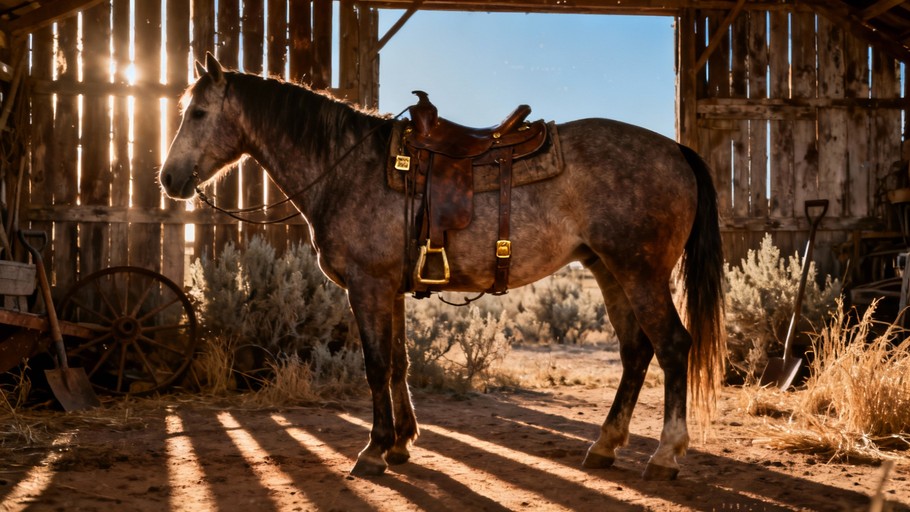 Free Rustic Barn Horse Photo - Horse, Barn, Rustic | Download at StockCake