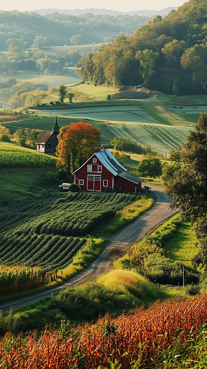 Free Rural Autumn Charm Image - Rural, Autumn, Farmhouse | Download at ...