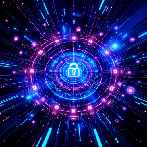 Free Digital Security Portal Image - Cyberpunk, Security, Digital ...
