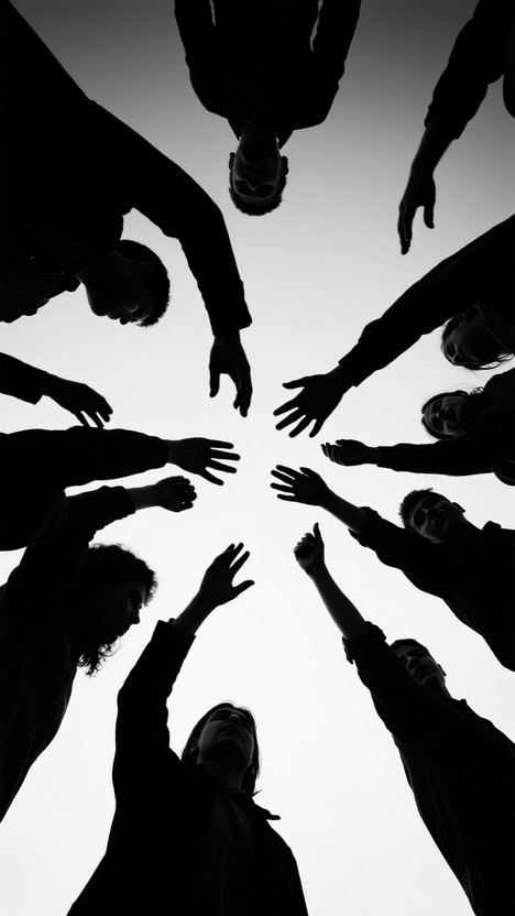 Unity White 4 Free Unity In Silhouette Images | Download at StockCake