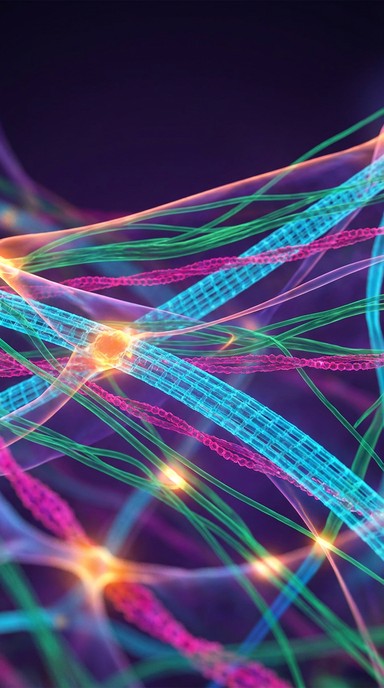 Free Cellular Network Illuminated Image - Cytoskeleton, Cellular ...