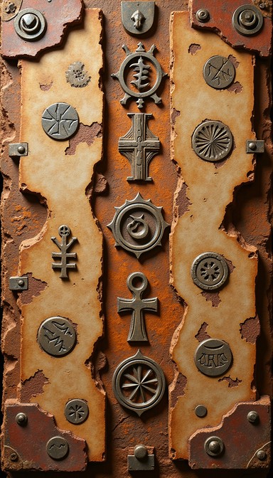 Untached Symbol Free Ancient Journey Symbols Image - Ancient, Symbols, Bronze ...