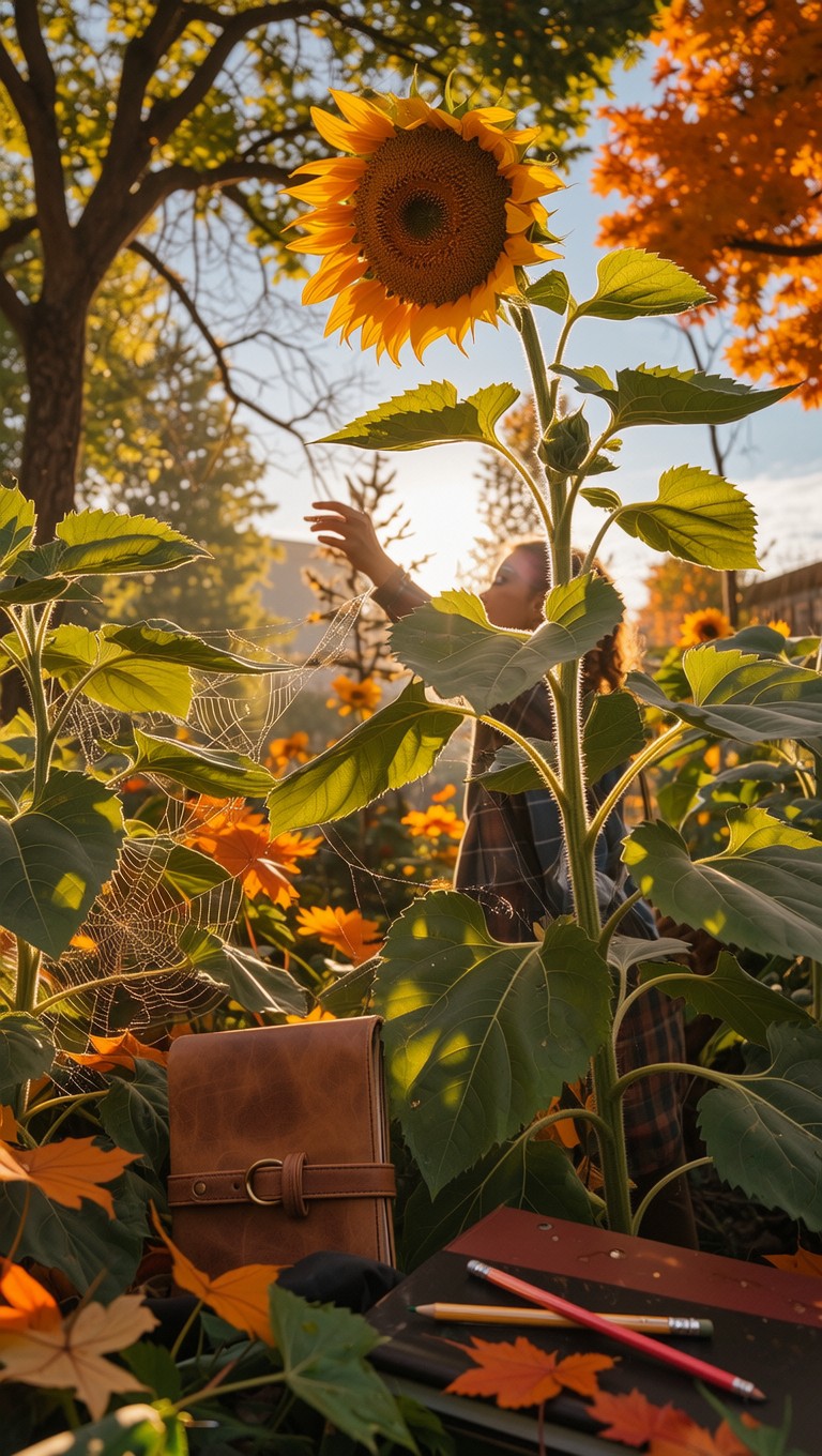 Free Sunflower autumn glow Image - Sunflower, Autumn, Garden | Download ...