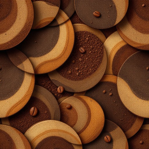 Free Swirling Coffee Circles Image - Coffee, Circles, Pattern ...