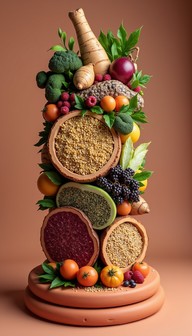 Native Food Riser Free Indigenous Food Tower Image - Indigenous, Food, Stack | Download ...