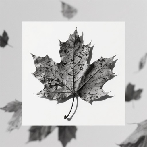 Free Leaf in monochrome Image - Maple, Leaf, Monochrome | Download at ...