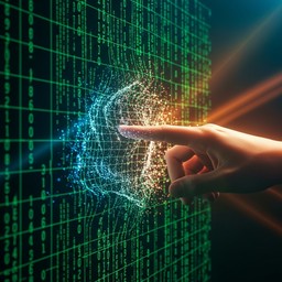Free Breaking Digital Barriers Image - Digital, Matrix, Hand | Download ...
