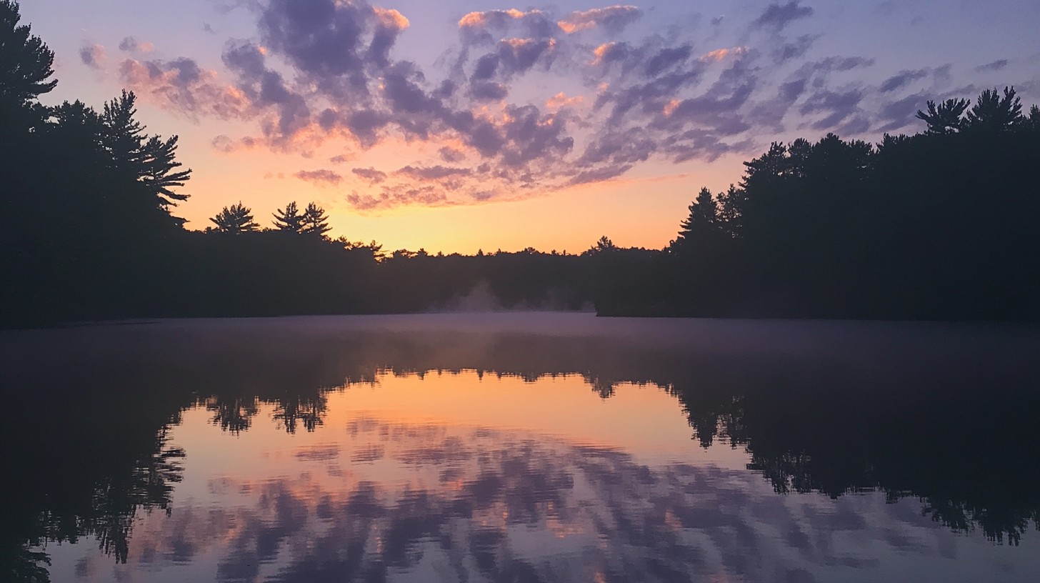 Free Sunset over lake Image - Sunset, Lake, Reflection | Download at ...