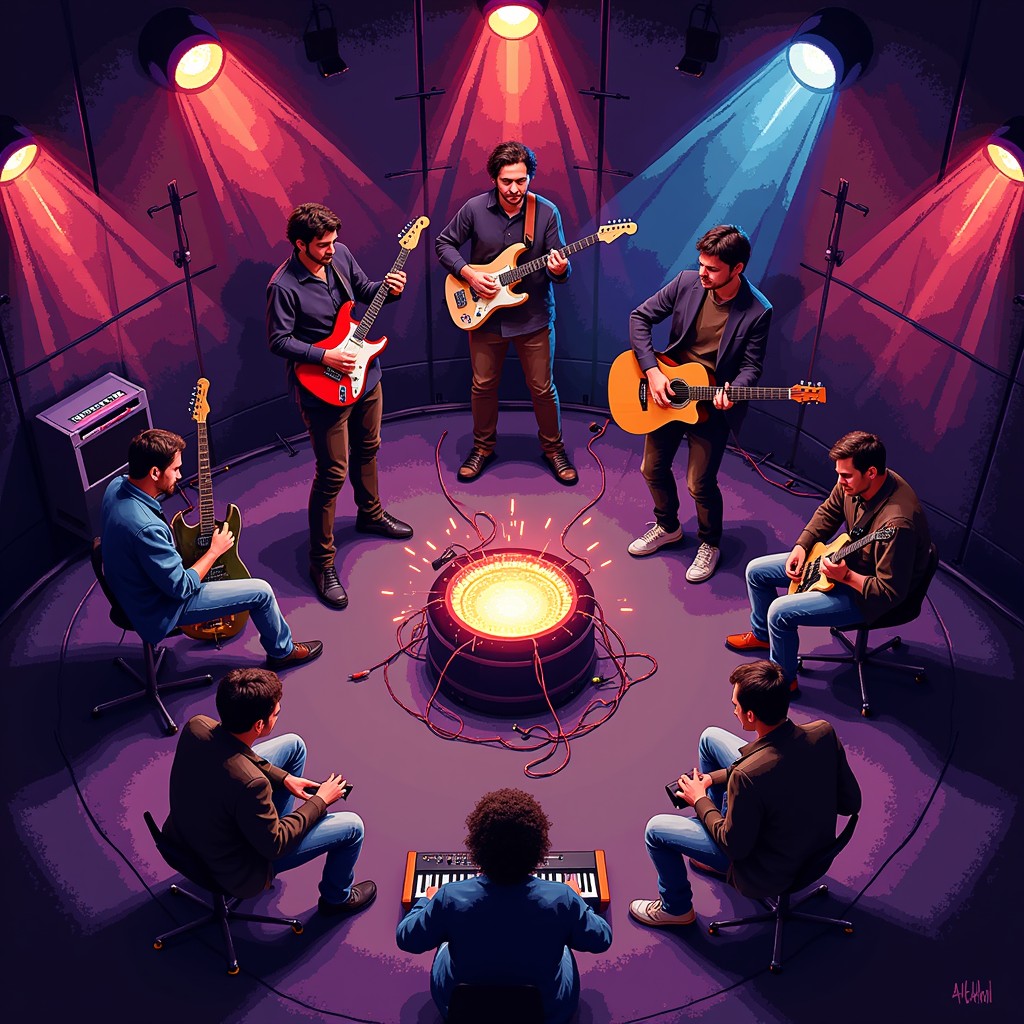 Free Digital Jam Session Image - Musicians, Pixel, Synthesizer ...