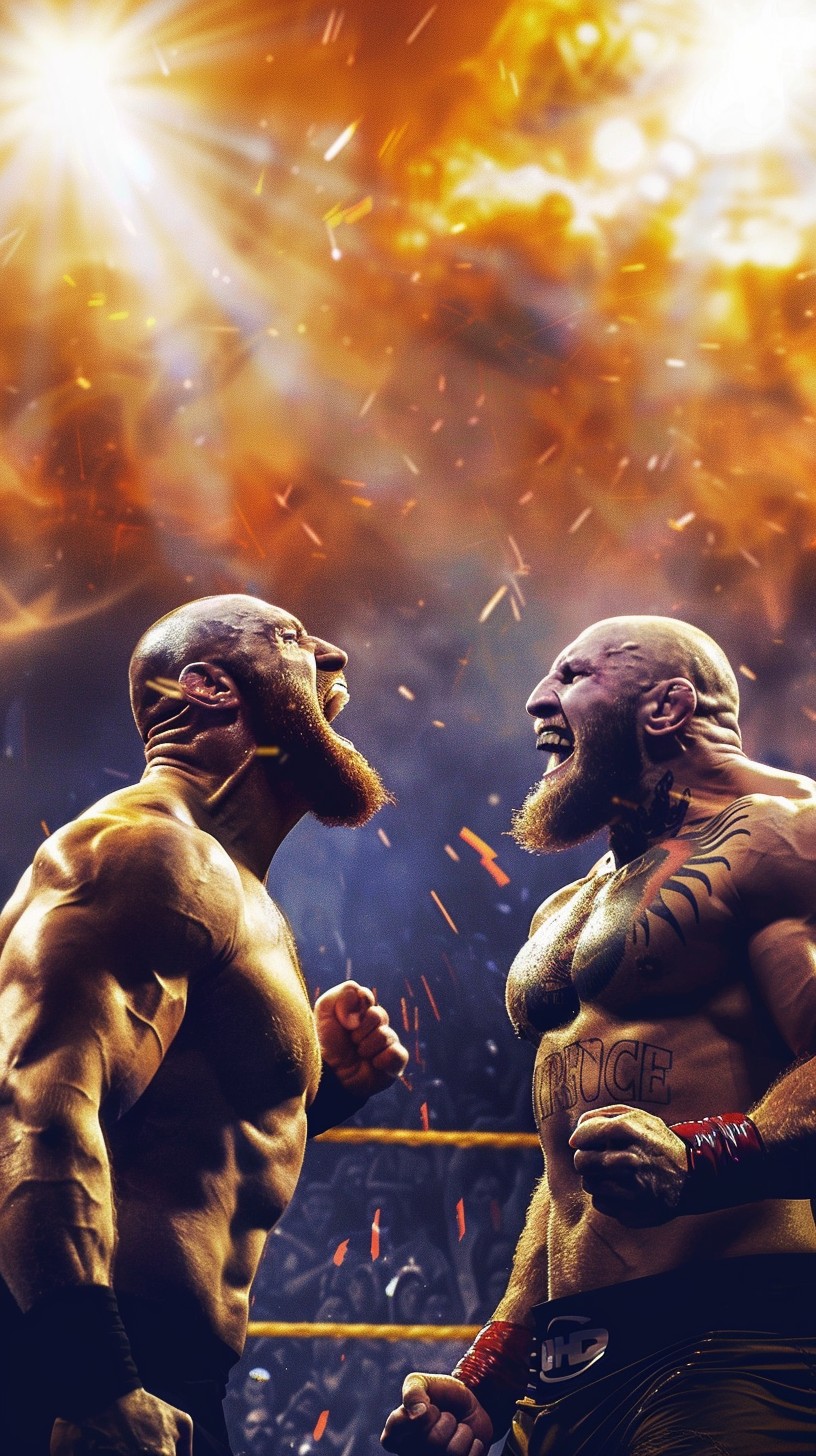 Free Fiery Combat Showdown Image - Fight, Fighters, Tattooed | Download ...