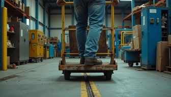 Free Warehouse Trolley Movement Image - Trolley, Industrial, Warehouse ...