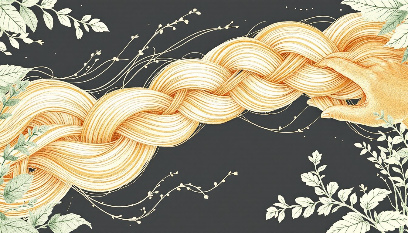 Free Golden Braid Flow Image - Braid, Golden, Botanical | Download at ...